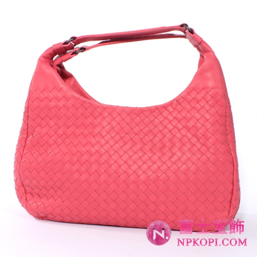 【2010年秋冬モデル】Bottega Veneta/ボッテガ・ヴェネタ  ラムスキン ショルダーバッグ アンティークピンク 125787V00166677